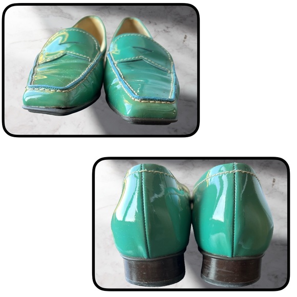 Prada Calzature Donna Patent Loafers in Voyage Color - Picture 9 of 13